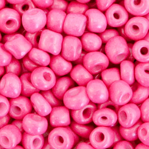 Rocailles 4mm Bubble gum pink, 20 gram